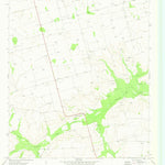 United States Geological Survey Stiles, TX (1970, 24000-Scale) digital map