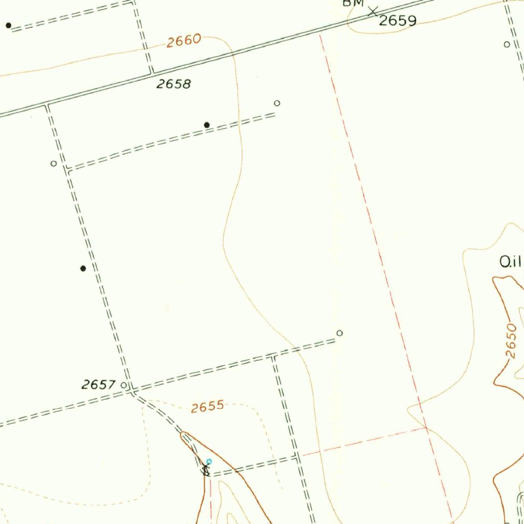 Stiles, TX (1970, 24000-Scale) Map by United States Geological Survey ...