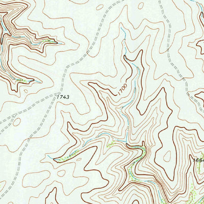 United States Geological Survey Still Canyon, TX (1973, 24000-Scale) digital map