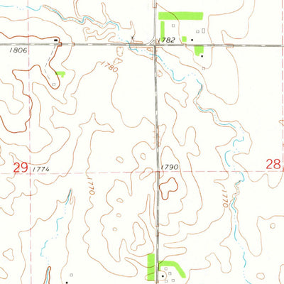 United States Geological Survey Still Lake, SD (1970, 24000-Scale) digital map