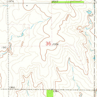 United States Geological Survey Still Lake SE, SD (1970, 24000-Scale) digital map
