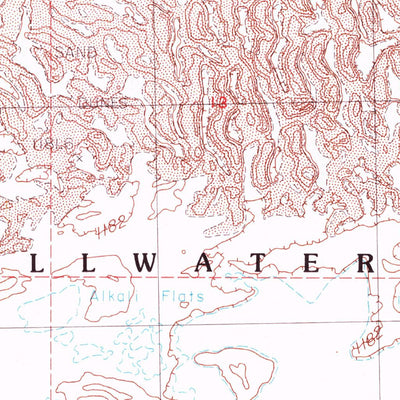 United States Geological Survey Stillwater NE, NV (1985, 24000-Scale) digital map