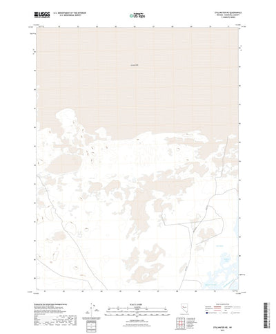 United States Geological Survey Stillwater NE, NV (2021, 24000-Scale) digital map