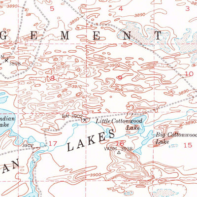 United States Geological Survey Stillwater, NV (1950, 62500-Scale) digital map