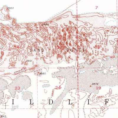 United States Geological Survey Stillwater, NV (1950, 62500-Scale) digital map