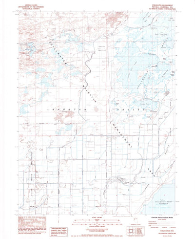 United States Geological Survey Stillwater, NV (1985, 24000-Scale) digital map