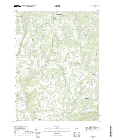 United States Geological Survey Stillwater, PA (2023, 24000-Scale) digital map