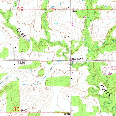 United States Geological Survey Stillwater South, OK (1967, 24000-Scale) digital map