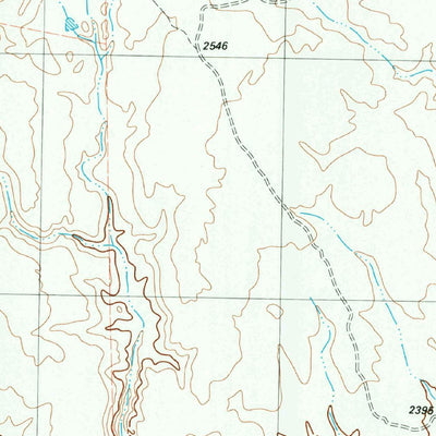 United States Geological Survey Stillwell Mountain, TX (1983, 24000-Scale) digital map