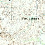 United States Geological Survey Stillwell Mountain, TX (1983, 24000-Scale) digital map