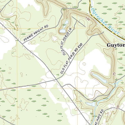 United States Geological Survey Stilson, GA (2020, 24000-Scale) digital map