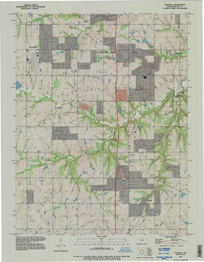 United States Geological Survey Stilwell, KS (1991, 24000-Scale) digital map
