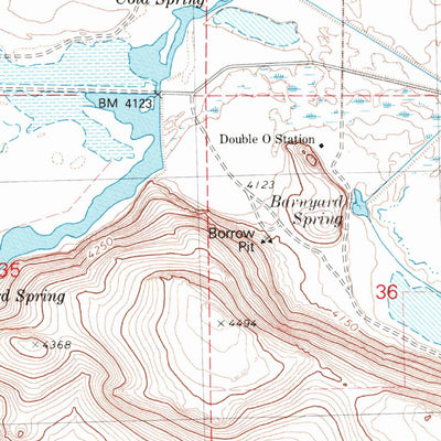 United States Geological Survey Stinking Lake, OR (1980, 24000-Scale) digital map