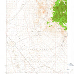 United States Geological Survey Stinking Spring, NV (1952, 62500-Scale) digital map