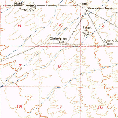 United States Geological Survey Stinking Spring, NV (1952, 62500-Scale) digital map