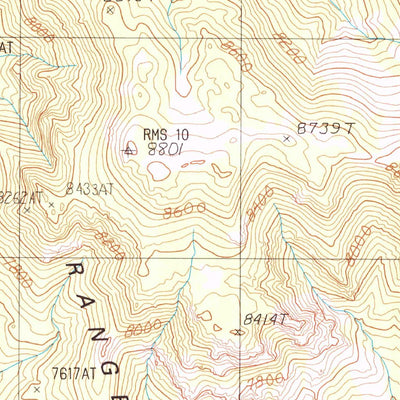 United States Geological Survey Stinking Spring, NV (1987, 24000-Scale) digital map