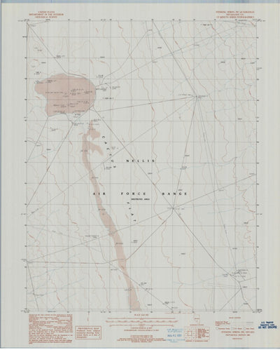 United States Geological Survey Stinking Spring SW, NV (1987, 24000-Scale) digital map