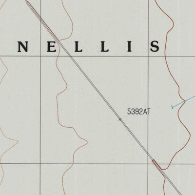 United States Geological Survey Stinking Spring SW, NV (1987, 24000-Scale) digital map