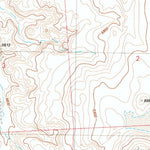United States Geological Survey Stinking Springs, AZ (1982, 24000-Scale) digital map