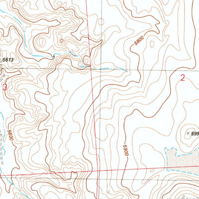United States Geological Survey Stinking Springs, AZ (1982, 24000-Scale) digital map
