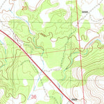 United States Geological Survey Stinking Springs, AZ (1982, 24000-Scale) digital map