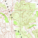 United States Geological Survey Stinking Springs Mountain, AZ (1982, 24000-Scale) digital map