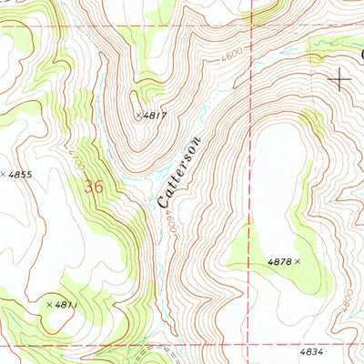United States Geological Survey Stinkingwater Pass, OR (1978, 24000-Scale) digital map