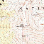 United States Geological Survey Stinkingwater Peak, WY (1989, 24000-Scale) digital map