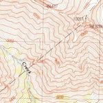 United States Geological Survey Stinkingwater Peak, WY (1989, 24000-Scale) digital map