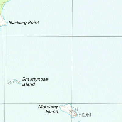 United States Geological Survey Stinson Neck, ME (1983, 24000-Scale) digital map