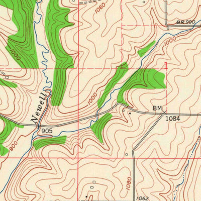 United States Geological Survey Stitzer, WI (1962, 24000-Scale) digital map