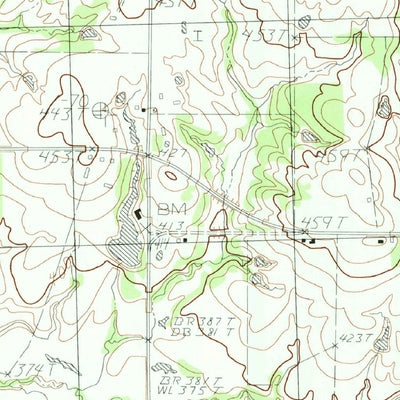United States Geological Survey Stockard, TX (1984, 24000-Scale) digital map
