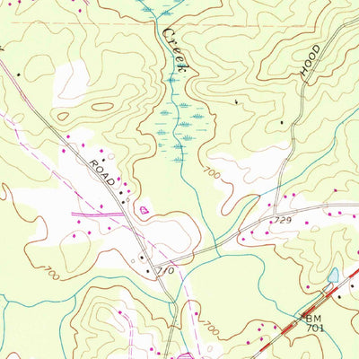 United States Geological Survey Stockbridge, GA (1964, 24000-Scale) digital map