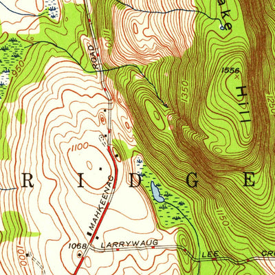 United States Geological Survey Stockbridge, MA (1948, 24000-Scale) digital map
