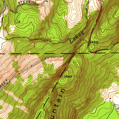 United States Geological Survey Stockbridge, MA (1948, 24000-Scale) digital map