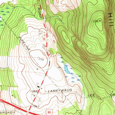 United States Geological Survey Stockbridge, MA (1959, 24000-Scale) digital map