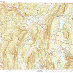 United States Geological Survey Stockbridge, MA-NY (1987, 25000-Scale) digital map