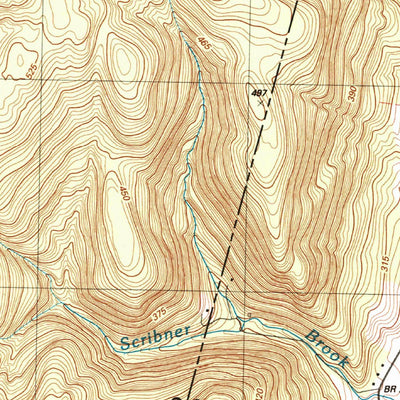United States Geological Survey Stockbridge, MA-NY (1997, 25000-Scale) digital map