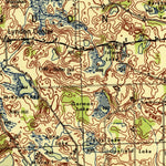 United States Geological Survey Stockbridge, MI (1942, 62500-Scale) digital map