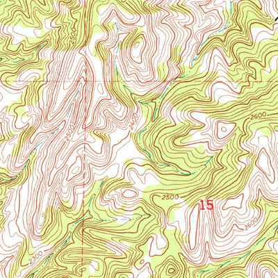 United States Geological Survey Stockdale Mountain, CA (1948, 24000-Scale) digital map