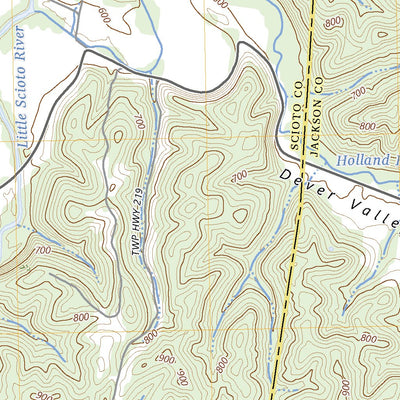 United States Geological Survey Stockdale, OH (2023, 24000-Scale) digital map