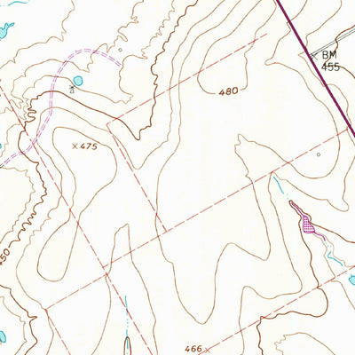 United States Geological Survey Stockdale, TX (1961, 24000-Scale) digital map