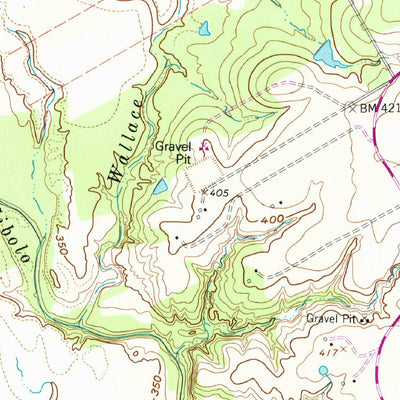 United States Geological Survey Stockdale, TX (1961, 24000-Scale) digital map