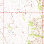 United States Geological Survey Stocke Butte, ND (1958, 24000-Scale) digital map