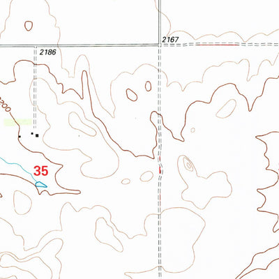 United States Geological Survey Stocke Butte, ND (1997, 24000-Scale) digital map