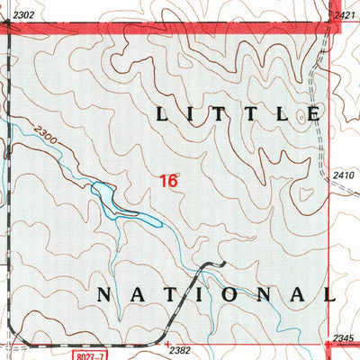 United States Geological Survey Stocke Butte, ND (1997, 24000-Scale) digital map