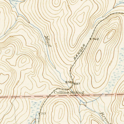 United States Geological Survey Stockholm, ME (1931, 62500-Scale) digital map