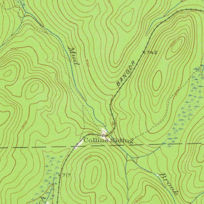 United States Geological Survey Stockholm, ME (1953, 62500-Scale) digital map