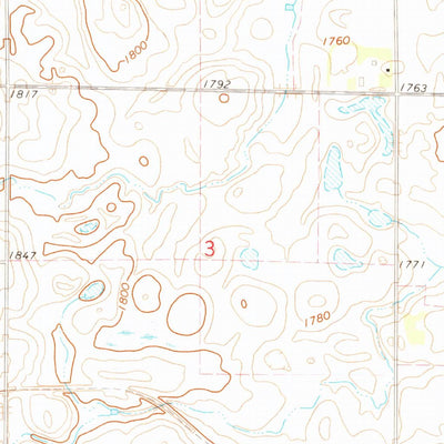 United States Geological Survey Stockholm, SD (1973, 24000-Scale) digital map