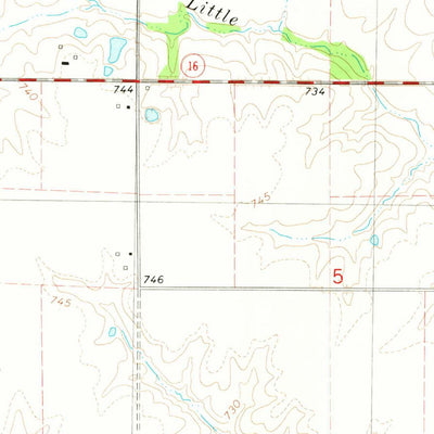 United States Geological Survey Stockport, IA (1981, 24000-Scale) digital map